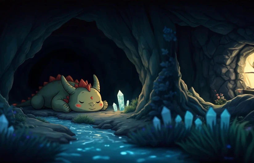 Histoire educative a écouter le dragon qui avait peur du noir