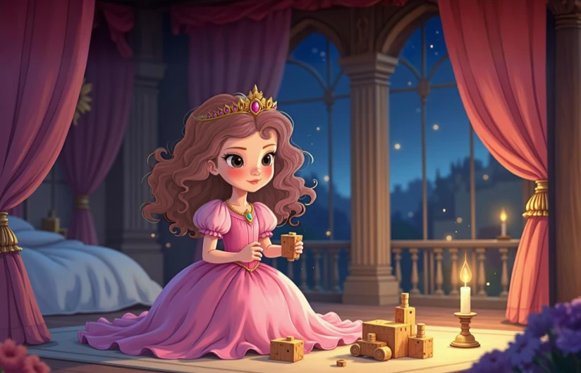 Conte audio éducatif le princesse qui ne voulait pas dormir